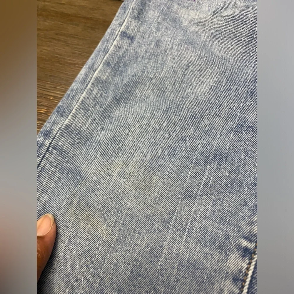 Old Navy Acid Wash Boy Jeans Straight Leg size 6